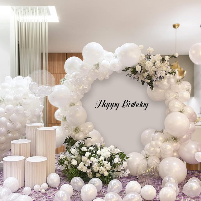 Baloane din Latex pentru Arcada, din 120 baloane, Model Party, Botez, Pai