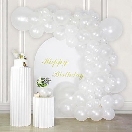 Baloane din Latex pentru Arcada, din 120 baloane, Model Party, Botez, Pai