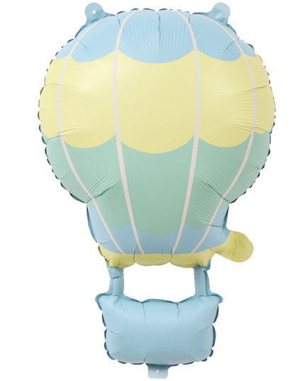 Balon din Folie Metalizata, Figurina Animata, Model Balon cu Aer Cald,Ambalaj Individual, Pai Inclus, Umflare cu Aer sau Heliu