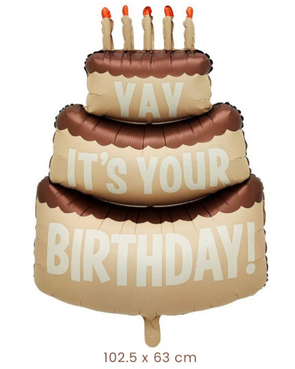 Balon din Folie Metalizata, Figurina Animata, Model Tort Aniversar,Ambalaj Individual, Pai Inclus, Umflare cu Aer sau Heliu