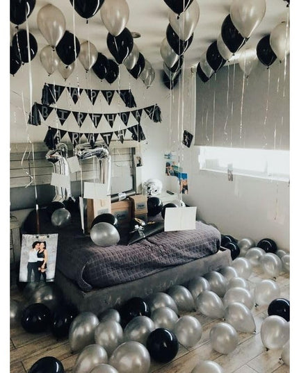 Balon din Folie Metalizata Figurina Cifra, Tema Aniversare 80 cm, Ambalaj Individual, Pai inclus, Umflare cu Aer sau Heliu,Cifra 7