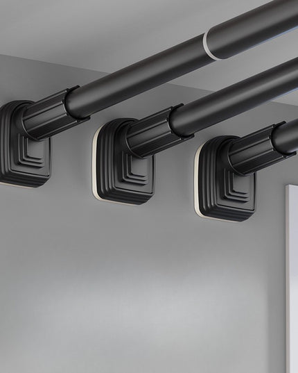 Bara Telescopica Multifunctionala, din Otel Inoxidabil si ABS, Utilizare Universala, Extensie 185 - , Fara Perforare Perete