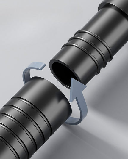 Bara Telescopica Multifunctionala, din Otel Inoxidabil si ABS, Utilizare Universala, Extensie 185 - , Fara Perforare Perete