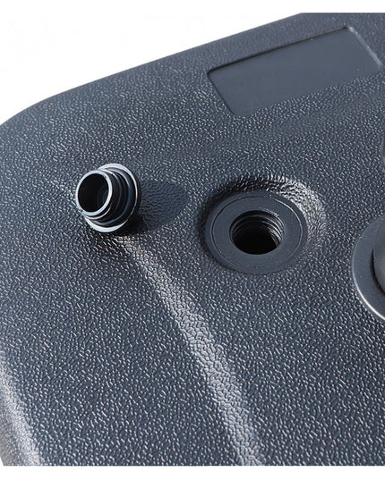 Baza umbrela din plastic, patrata, 22 litri, neagra