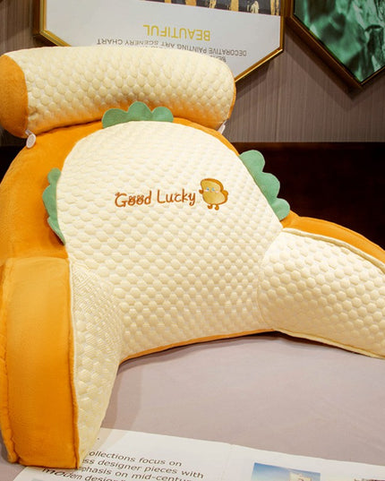 Perna Multifunctionala, Spatar pentru Pat, Protectie Lombara, Marime Medie,din Plus, Model Pui