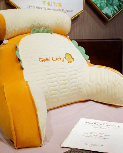 Perna Multifunctionala, Spatar pentru Pat, Protectie Lombara, Marime Medie,din Latex, Model Pui