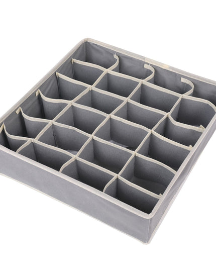 De Depozitare, Pentru Lenjerie, Sosete Si Sutiene, Material Textil, 24 Compartimente,Culoare