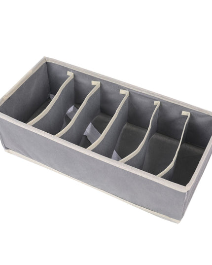 De Depozitare, Pentru Lenjerie, Sosete Si Sutiene, Material Textil, 6 Compartimente,Culoare