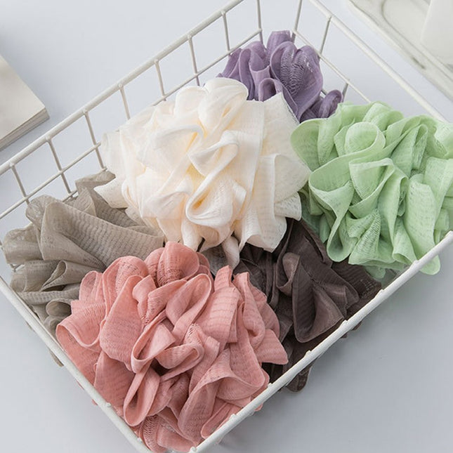 Prosop de Baie, 2in1, cu Burete din Plasa