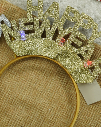 Bentita/cerc Happy Newyear, culoare