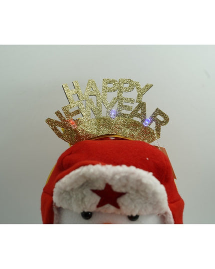 Bentita/cerc Happy Newyear, culoare