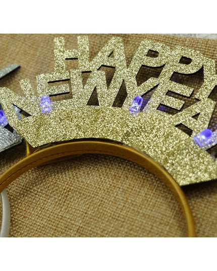 Bentita/cerc Happy Newyear, culoare