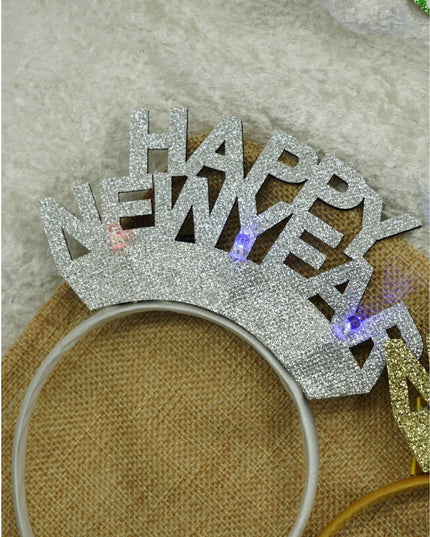 Bentita/cerc Happy Newyear, culoare