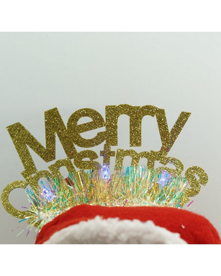 Bentita/cerc Mery Cristmas, culoare