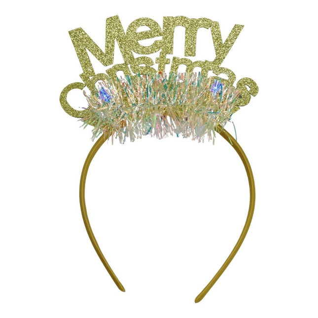 Bentita/cerc Mery Cristmas, culoare