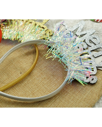 Bentita/cerc Mery Cristmas, culoare