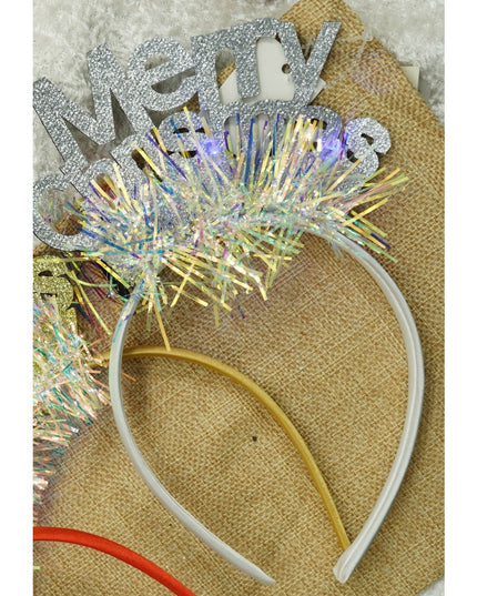 Bentita/cerc Mery Cristmas, culoare