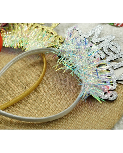 Bentita/cerc Mery Cristmas, culoare