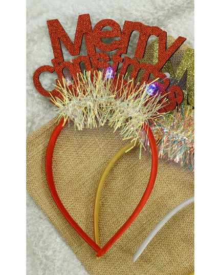 Bentita/cerc Mery Cristmas, culoare