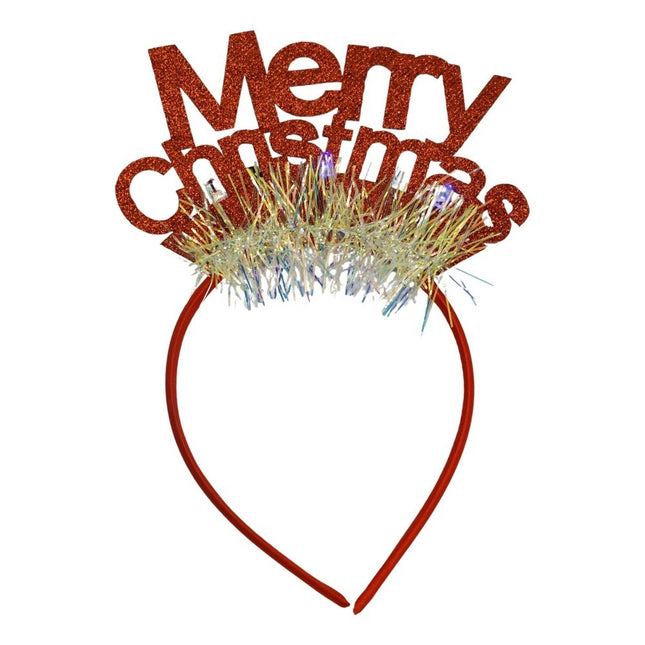 Bentita/cerc Mery Cristmas, culoare