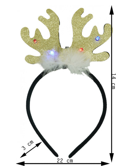 Bentita/cerc ren de Craciun, culoare