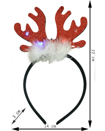 Bentita/cerc ren de Craciun, culoare