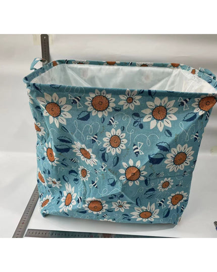 Cos depozitare, Capac cu Snur, 175 L, Confectionat din Bumbac si un Strat Impermeabil