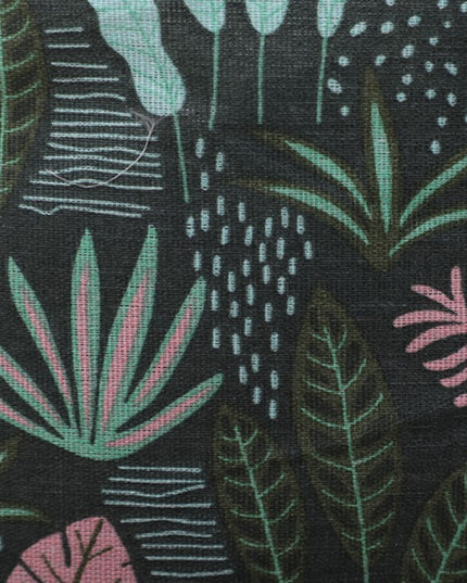 de Depozitare Pliabila, Impermeabila, cu Snur, Capacitate 100 L, cu Manere,Model Frunze