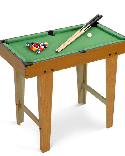 Mini Masa de Biliard pentru Copii, Durabil, Usor de Transportat, 2 Tacuri, 16 Bile, 69x37x60 cm