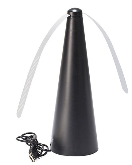 Ventilator Exterior, Repelent pentru Muste/Tantari, Cablu USB, Slot Baterii