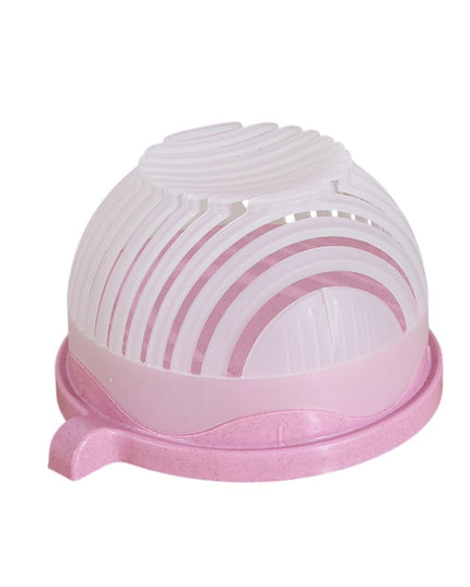 Bol Feliator pentru Salata, Castron Multifunctional pentru Legume si Fructe, pentru Spalat si Taiat Legumele, cu Scurgere si Tocator, Ergonomic, Protectie pentru Maini