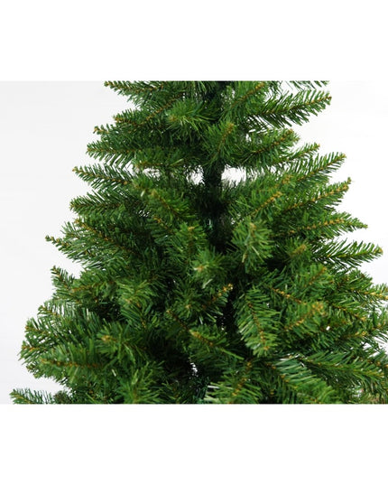 Brad artificial de Craciun, clasic, pentru interior/exterior, inaltime , diametru , 437 ramuri