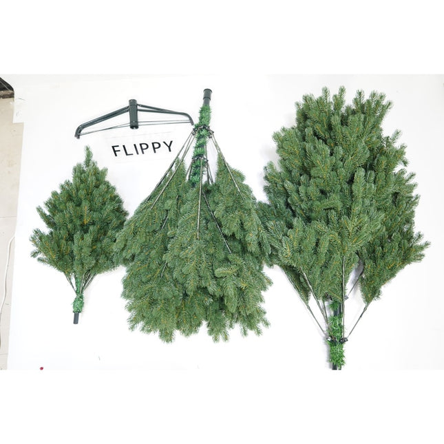 Brad artificial de Craciun, clasic bogat, inaltime , 586 ramuri