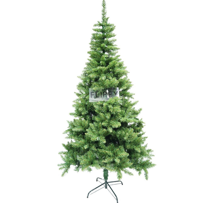 Brad artificial de Craciun, clasic, pentru interior/exterior, inaltime , diametru , 463 ramuri