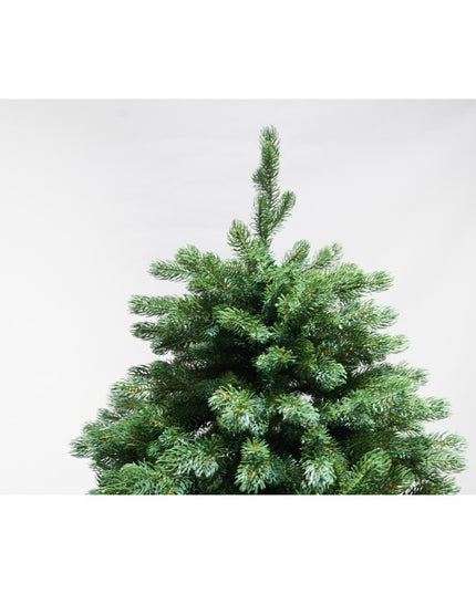 Brad artificial de Craciun, clasic, pentru interior/exterior, inaltime , diametru , 858 ramuri