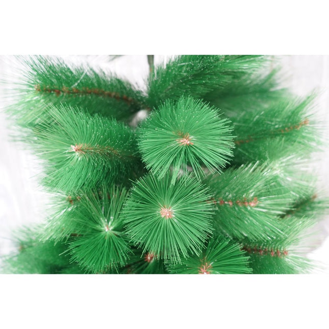 Brad artificial de Craciun tip pin, clasic, pentru interior/exterior, inaltime