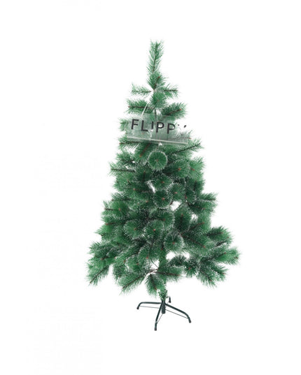 Brad artificial de Craciun tip pin inzapezit, inaltime , diametru , 160 ramuri cu ace 3D