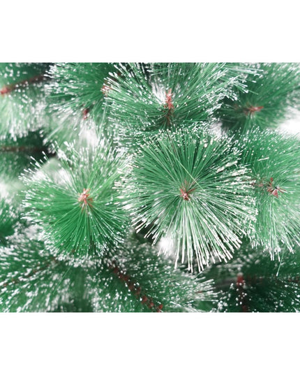 Brad artificial de Craciun tip pin nins, pentru interior/exterior, inaltime 210 cm,suport metalic inclus
