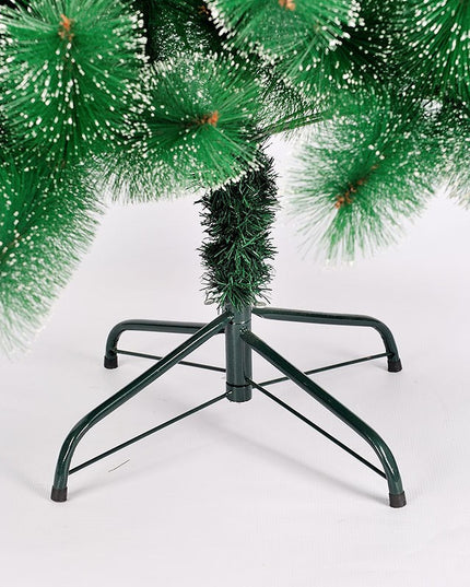 Brad artificial de Craciun tip pin nins, pentru interior/exterior, inaltime 210 cm,suport metalic inclus
