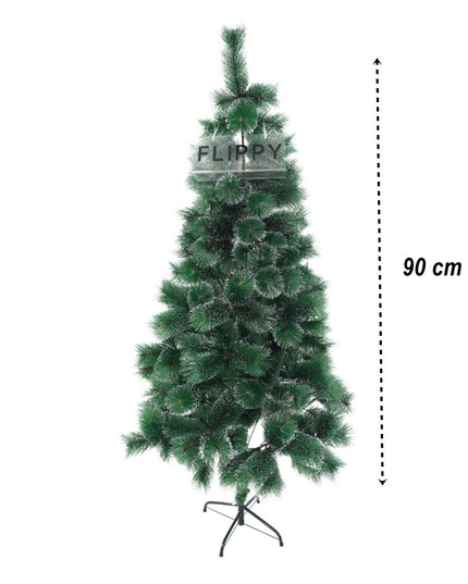 Brad artificial de Craciun tip pin nins, pentru interior/exterior, inaltime