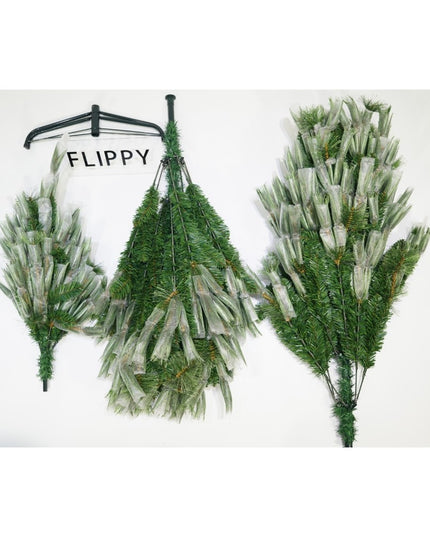 Brad artificial de Craciun tip pin, pentru interior/exterior, inaltime , 626 ramuri