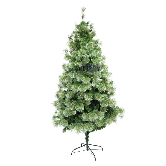 Brad artificial de Craciun tip pin, pentru interior/exterior, inaltime , diametru , 980 ramuri