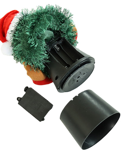 Bradut Dansator si Cantaret, Decoratiune de Craciun, Jucarie Interactiva, Inaltime