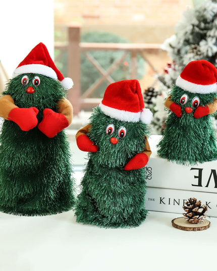 Bradut Dansator si Cantaret, Decoratiune de Craciun, Jucarie Interactiva, Inaltime