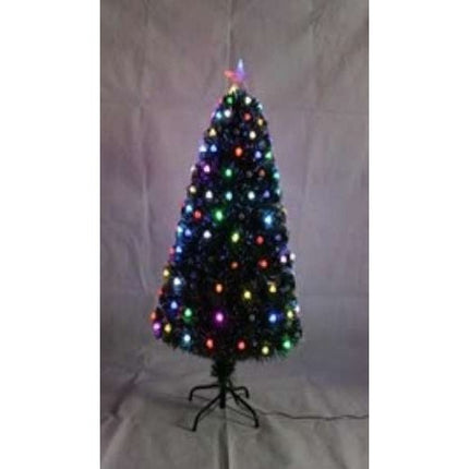 Brazi de Craciun cu fibra optica colorata cu diamant