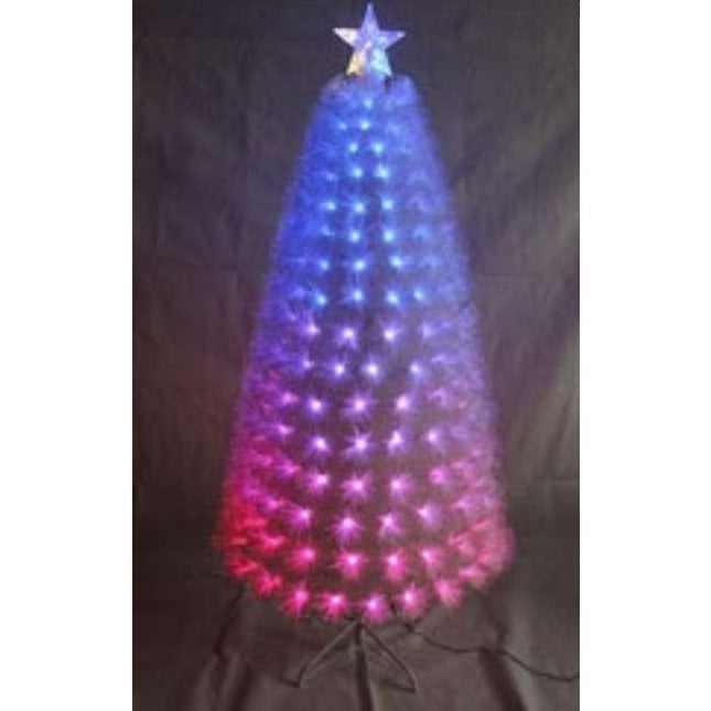 Brazi de Craciun cu fibra optica