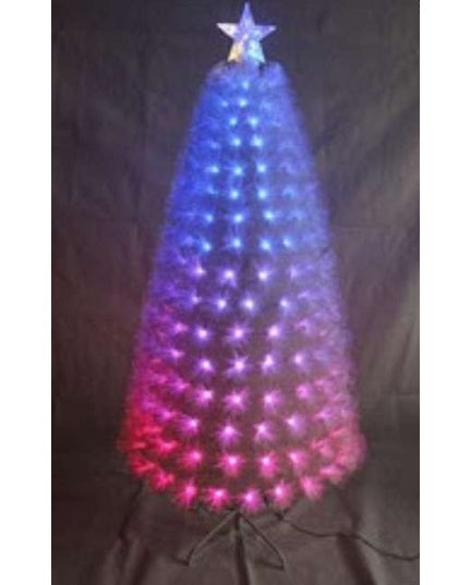 Brazi de Craciun cu fibra optica