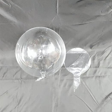 Buchet Decorativ, Trandafir in Balon cu Lumini Led, Diametru , 2 x Baterii AA (neincluse), Sampanie