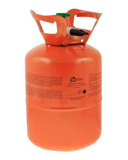 Butelie Heliu de Unica Folosinta, Butelie pentru 30 Baloane Latex, ideala pentru Petreceri si Evenimente, 0.20 m3