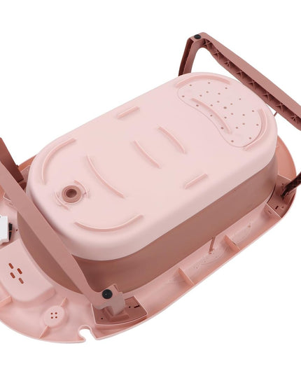 Cada de Baie, pentru Copii 0 luni - 6 Ani, cu Termometru, Pliabila, Perna Suport Inclusa, din Plastic